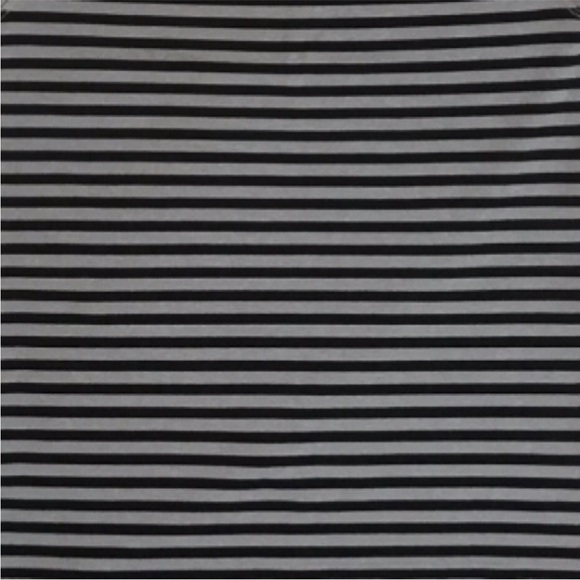 Soma Seamfree Stripe Cami with Stretch in Black/Heather Silver, Size Large - Picture 5 of 12